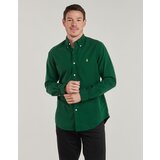 Polo Ralph Lauren Srajce z dolgimi rokavi CHEMISE AJUSTEE SLIM FIT EN OXFORD LEGER Zelena | Shoptok.si