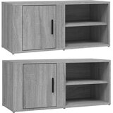 TV ormarići 2 kom boja sivog hrasta sonome 80x31,5x36 cm drveni | shoptok.hr