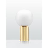 Nova Luce Bijela/u zlatnoj boji staklena stolna lampa (visina 35,5 cm) Vita – | shoptok.hr