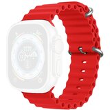 Moye zamenska narukvica za kronos 4 pametni sat 44/45/49mm red Cene