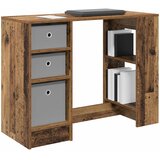  Stol s ladicama Staro drvo 100 x 40 x 75 cm Konstruirano drvo | Eponuda.ba