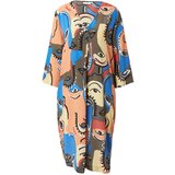Masai Obleka 'Nodetta' bež / modra / barva blata / breskev | Shoptok.si