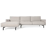 Kave Home Kutna garnitura bež boje Galene, lijevi kut, 254 cm | shoptok.hr