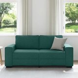  Dvosjed Sofa Tamnozelena 180x77x82 cm Tkanina | Shoptok.si