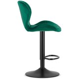 West barska stolica - baršunasto zelena/crna baza x 2 | shoptok.hr