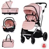 Chipolino dječja kolica 3u1 Aurora Powder Pink | shoptok.hr