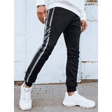 DStreet Spodnie męskie dresowe czarne | Shoptok.si