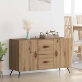  Kreveta Umjetnički hrast 100 x 36 x 60 cm Konstruirano drvo | shoptok.hr