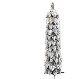  Umjetno osvijetljeno božićno drvce s 45 LED i snijegom 90 cm | shoptok.hr