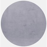 XXXL Preproga Z Visokim Florom Pouffy, Siva, 120cm | Shoptok.si