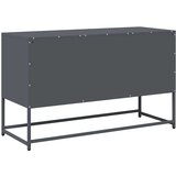vidaXL TV omarica antracitna 100,5x39x60,5 cm jeklo | Shoptok.si