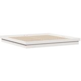  Okvir za krevet Bijelo 200 x 200 cm Čvrsto borovo drvo | shoptok.hr