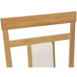  Stolac za blagovanje 2 pcs Prirodna i svijetla Čvrsto drvo | shoptok.hr