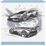  Dječja komoda - AUTO - plava | shoptok.hr