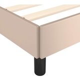 vidaXL Okvir za krevet s uzglavljem cappuccino 140x190 cm umjetna koža | shoptok.hr