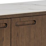 Actona Smeđa komoda u dekoru hrasta 160x75x40 cm Southampton – | shoptok.hr