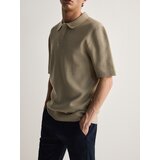 Reserved - Chino slim fit hlače - mornarsko plava | shoptok.hr