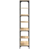 Police za knjige boja hrasta 91 x 36 x 176 cm konstruirano drvo | Eponuda.com
