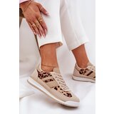 Boto Sport Shoes Sneakers Women's Panther Beige-Brown Galabis | Eponuda.ba