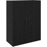  Ormarčići montirani na zid 2 pcs Crni hrast 69.5 x 34 x 90 cm | shoptok.hr