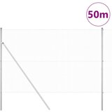  Zavarena žičana ograda za fiksaciju 50 x 1,5 m Pocinčani čelik | shoptok.hr
