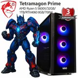 TETRAMAGON series Računar Tetramagon Prime AMD Ryzen 5 5600X/32GB/1TB/RTX4060 8GB/700W | ePonuda.com