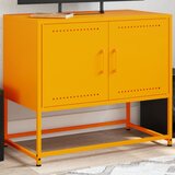 Furnova TV omarica gorčično rumena 68,5x39x60,5 cm jeklo, (21923237) Cene