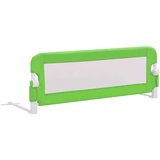 vidaXL sigurnosna ogradica za dječji krevet zelena 120x42 cm poliester | shoptok.hr