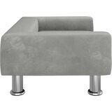  Krevet za pse svjetlosivi 70x45x26,5 cm baršunasti | Shoptok.si