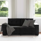  Dvosjed Crni 180x77x82 cm Baršun | Eponuda.ba
