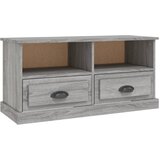 Maison Chic TV omarica - TV enota - Televizijska omarica siva sonoma 93x35,5x45 cm inženirski les, (21699211) Cene