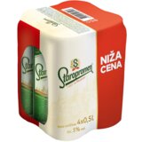 Staropramen pivo limenka 4x0,5l | ePonuda.com