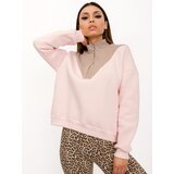 RUE PARIS Sweatshirt-RV-BL-5218.70-light pink | Shoptok.si