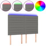  LED uzglavlje tamnosivo 144x5x118 cm od tkanine | shoptok.hr