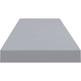 vidaXL plutajuća zidna polica siva 90 x 23,5 x 3,8 cm MDF | shoptok.hr
