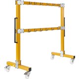eurokraft pro Stojalo za pripomočke za pripenjanje, pomično, dolžina 1900 mm | Shoptok.si