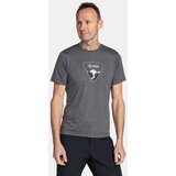 Kilpi Men's functional T-shirt GAROVE-M Dark gray Cene