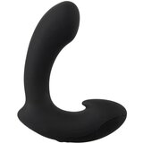 Anos prostate butt plug with vibration black Cene