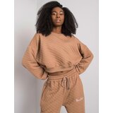 BASIC Feel Good Sweatshirt-RV-BL-7450.64-camel Cene