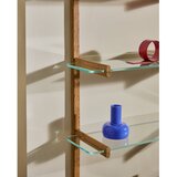 Kave Home Stakleni modularni sustav polica u prirodnoj boji 110x202x30,5 cm Sitra – | shoptok.hr