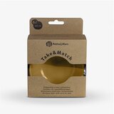 Petite & Mars PETITE&MARS silikonska zdjelica s vakuumom Take&Match, Intense Ochre | shoptok.hr