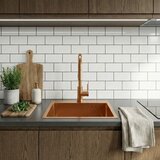 REA Bath Čelični sudoper Leo 50 BRUSH COPPER | shoptok.hr