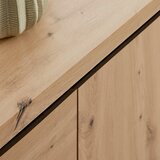 Mömax nizka omarica larios b, barva hrasta | Shoptok.si