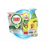 Mr. Proper Set za Čišćenje 3u1, Platinum + Mr. Proper 800 ml + Lemon 545 ml