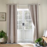 Catherine Lansfield Rjave zavese v kompletu 2 ks 168x229 cm Logan Stripe – | Shoptok.si