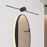 Zuma line W89949-6W-BK - LED osvetljenje za ogledalo CAMARA LED/6W/230V IP44 crna | Eponuda.com