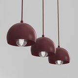  Luster na sajli SOOL 3xE27/15W/230V bordo | Eponuda.com