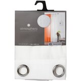  ZAVJESA STRIPED 140X240CM PES BIJELA ATMOSPHERA | shoptok.hr