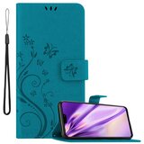 Cadorabo Honor 8X v klasična rožnata zlata - ovitek v cvetličnem dizajnu z magnetnim zapiranjem, stoječo funkcijo in režami za kartice, (20562347) | Shoptok.si