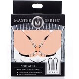 Master Series Spread Labia Spreader Straps with Clamps XL Black | shoptok.hr